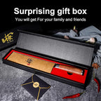 Santoku Knife 7 Inch,High Carbon Steel Ultra Sharp Asian Chef Knife with Brazilian Rosewood Handle and Gift Box for Family & Restaurant