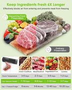 Small Magnetic Vacuum Sealer for Food, 62 Kpa Strong Suction, 3-in-1 Cordless Rechargeable Food Sealer with 1 Vacuum Bag & 4 Snack Bags, Heat Sealer, Inflation Pump for Balls/Swim Ring - Black