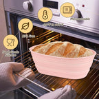 Silicone Bread Proofing Basket, Complete Set for Bread Making With Essential Tools, Easy to Clean and Store