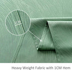 maxmill Jacquard Table Cloth Swirl Design Water Proof Wrinkle Free Heavy Weight Soft Tablecloth Decorative Fabric Table Cover for Outdoor and Indoor Use Rectangular 60 x 104 Inch Sage Green