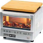 Cutting board Compatible with Panasonic NB-G110P FlashXpress Toaster Oven (Oven Excluded), Countertop Oven Accessories, With Heat Resistant Non-Skid Silicone Feet, Protects Cabinet, More Storage Space