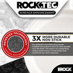 THE ROCK SOHO 8-Inch Ceramic Non Stick Frying Pan – Nothing Sticks, Never Warps, Lasts Longer, Non Toxic Skillet with Heat-Resistant Handle, PTFE PFOA & PFAS Free, Oven & Dishwasher Safe, Cream