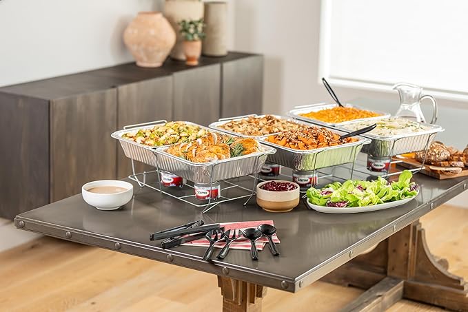 Sterno Fuel Cans - 4-Hour Burn, (24-Pack) Chafing Dish Fuel Can Burners for Food Warmer, Chafer Fuel Canned Heat, Safe Heat