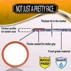 Supa Ant Wide Mouth Canning Lids (100pcs) Decorative Tin Canning Lids Wide Mouth (Marble & Gold) Buckle Proof and Rust Proof - Perfect Fit Can Lid for Mason Jars Canning Supplies