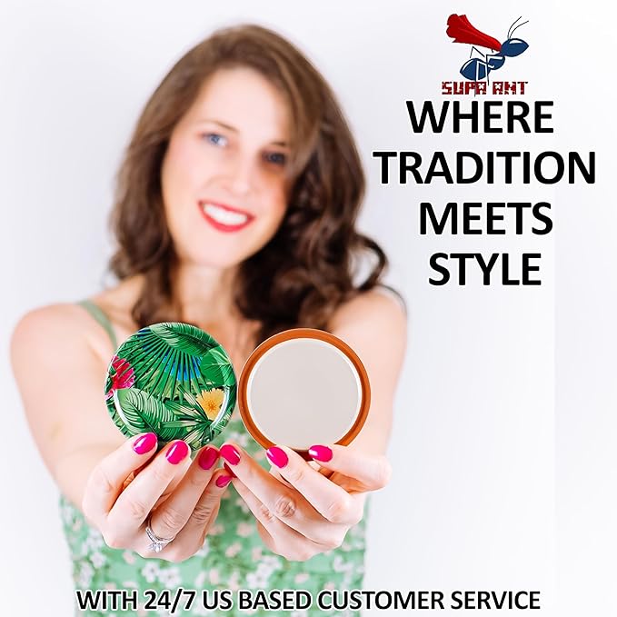 Supa Ant Thickest Canning Lids Regular Mouth (50 Pcs.) Food Grade Tin Can Lids for Canned Food - Buckle Proof & Rust Proof Lid for Canning Kit for Regular Mouth Mason Jars (Tropical) Canning Supplies