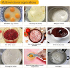 3-Piece Whisk Set with Yolk Separator - Semi-Auto & Manual Cooking Whisks for Baking Mixing, Egg Foaming | Stainless Steel Beating Tools with Ergonomic Handles (3PC Kitchen Gadgets)