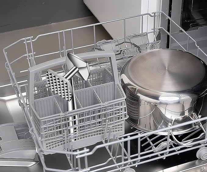 Aliglow Meat Tenderizer 304 Stainless Steel Meat Hammer/Mallet Tool/Pounder For Tenderizing and Pounding Steak, Beef And Poultry. Solid Metal Construction