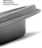 Cooking Light Carbon Steel Mini Muffin Pan Gray | Non-Stick | Heavy Duty | 24-Cup | Pack of 6