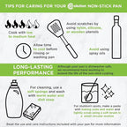 Ecolution Easy Clean Ceramic Nonstick Cookware Set, Dishwasher Safe Kitchen Pots and Pans Set, Comfort Grip Handle, Even Heating, Ultimate Food Release, 26-Piece, Black