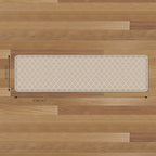 NewLife by GelPro Anti-Fatigue Designer Comfort Kitchen Floor Mat, 20x72, Trellis Khaki Stain Resistant Surface with 3/4” Thick Ergo-Foam Core for Health and Wellness