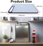 Stainless Cutting Board - Stainless Cutting Boards for Kitchen - Metal Cutting Boards - Stainless Steel Cutting Board - Tabla de Cortar de Acero Inoxidable - Steel Chopping Board