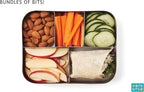 Stainless Steel Bento Box Lunch and Snack Container for Kids and Adults, 5 Sections