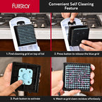 Fullstar Mandoline Slicer for Kitchen - Vegetable Chopper, Onion Potato Food Veggie Fruit Slicer and Cutter with Container, Kitchen Gadgets & Accessories, Home Essentials (All in 1, White)