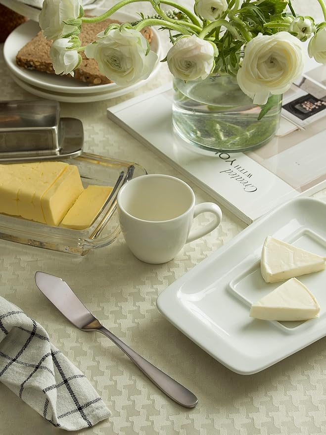 Matte Serving Set, 18/10 Stainless Steel Satin Flatware, Modern Brushed Finish Cutlery, Dishwasher Safe & Durable, Built to Last (10-Piece Serving Set, Fidenza)