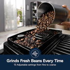 De'Longhi Magnifica Start Automatic Espresso Machine with Auto Milk Frother & Built in Grinder - 5 One-Touch Recipes, Easy-to-Clean, Home Barista Coffee Maker for Lattes, Cappuccino, Iced Coffee