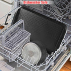 Vayepro Stove Top Griddle, 22 Inch 2 Burner Large Grill Pan for Stove Top, Non-Stick Aluminum with Handles, Indoor Outdoor Cooking/Camping