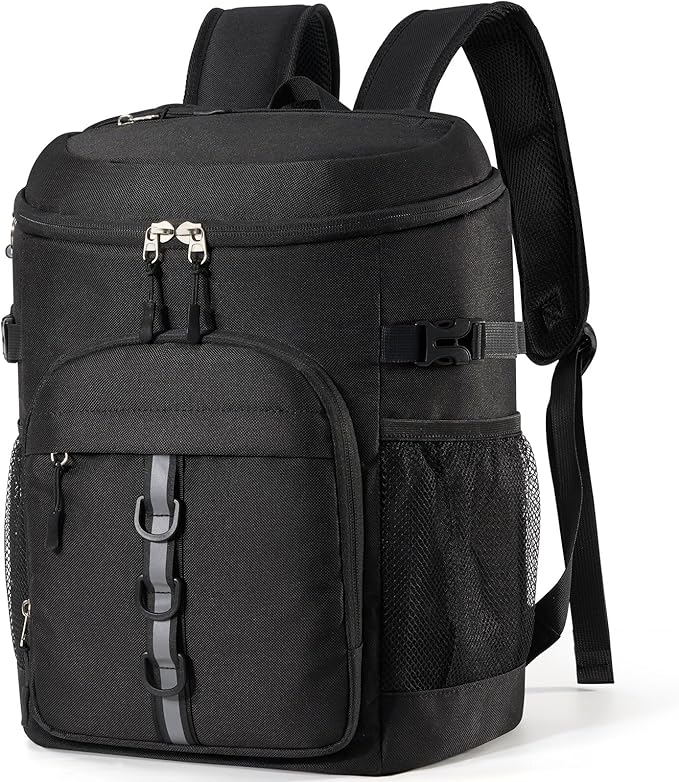 Cooler Backpack, Lightweight and Large Capacity Soft Backpack Cooler, Leak Proof Cooler Bag for Men Women