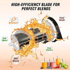 12L Commercial Slush Machine - Stainless Steel Slushie maker Frozen Drink Machine Commerical for Smoothies, Margaritas, Cocktails, Juices & Alcohol Beverages - Ideal for Bars, Cafés & Restaurants