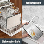 QUENTRO Titanium Cutting Board – Double Sided Chopping Board – Easy to Clean, Dishwasher Safe – Ideal for Kitchen, BBQ, Camping & Outdoor Use – 15.15”×10.43”