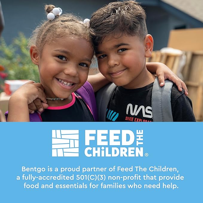 Bentgo Kids Lunch Bag - Double-Insulated, Reusable Lunch Bag for Kids 3+ with Adjustable Strap; Holds Lunch Box/Water Bottle/Snacks; Easy-Clean, Water-Resistant & Pockets (Trucks)