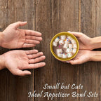 wheat straw icecream bowls 10oz set of 8 - Unbreakable Dessert Bowls Freezer Safe - Small Bowls for Yogurt,Snack and Fruits. Yellow