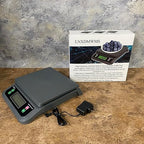 66LB 30kg Large Digital Kitchen Scale Food Scale for Baking Cooking Bread Meat Scales with Tare and Prep Counting LCD Display with Adapter, 6 Unit (Grey, 30kg)