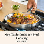 Calphalon Stainless Steel 3-Piece Cookware Set