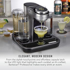Bartesian Professional Cocktail Machine, 5 Premium Glass Bottles, 55306