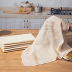 10 PCS Reusable Cheesecloth, 20x20 inch Hemmed,Ultra Fine for Straining & Cooking,Washable Unbleached Pure Cotton Cheesecloth for Making Cheese