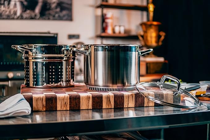 FreshAir Stainless Steel 8Qt Turbo Steamer/Pasta Cooker