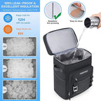 Large Waterproof Insulated Cooler Backpack for Men & Women, Leak Proof Cooler Backpack for Camping, Beach, Fishing, Picnic, Travel, Outdoor, 30L, 48Cans