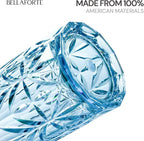 BELLAFORTE Shatterproof Tritan Tall Tumbler, Set of 4, 18oz - Myrtle Beach Drinking Glasses - Unbreakable Plastic Drinking Glasses for Gifting, Parties, New Year - BPA Free - Dishwasher Safe - Blue