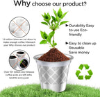 Reusable k Cup Coffee Filters,Universal stainless steel Refillable k Cups Filter Use for K 2.0 and 1.0 Coffee Makers-brewers (2)