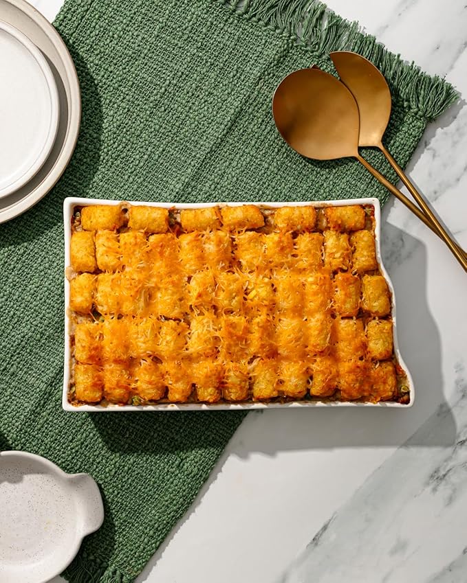 North Dakota Shaped Baking Dish Serving Platter or Decorative Tray Charming Porcelain Bakeware Oven Microwave and Dishwasher Safe