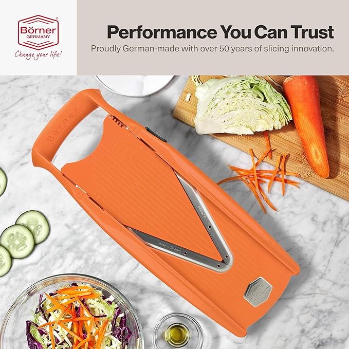 Swissmar Borner V Power Mandoline, V-7000, Orange