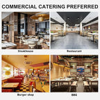 CLIVIA Vacuum Tumbler Marinator, 18L Meat Tumbler Marinator Machine, Three-Speed Automatic Bidirectional Rotation, Stainless Steel Marinating Curing Meat Tenderizer for Chicken Steak Burger Shop