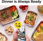 Triple Slow Cooker, Buffet Food Warmer with 3 x 1.5 QT Removable Ceramic Pots, Buffet Servers and Warmers with Glass Lids and 3 Spoons, Stainless Steel, Blue