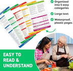 Air Fryer Cheat Sheet Magnets Cooking Guide Booklet - Air Fryer Cookbooks - Air Fryer Liners - Air Fryers Kitchen Gifts Gadgets 2025 - Air Fryer Accessories - Air Fryer Cooking Guide