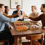 Aluminum Foil Pans with Lids (15 Pack with Lids),9x13,Heavy Duty Aluminum Pans, Disposable Aluminum Pans,Gold Foil Pans,Deep Container for Heating, Baking,Cooking,BBQs,Parties, Storing,118oz