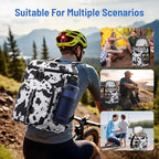 Cooler Backpack, Lightweight and Large Capacity Soft Backpack Cooler, Leak Proof Cooler Bag for Men Women