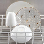 Lenox White Trianna 12-Piece Dinnerware Set, 16.20 LB