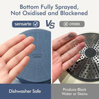 SENSARTE Ceramic Cookware Set Non-toxic 14 Pcs, Nonstick Pots and Pans Set, Dishwasher Safe Induction Cookware, Healthy Kitchen Cooking Set, PFOA/PFAS/PTFE Free