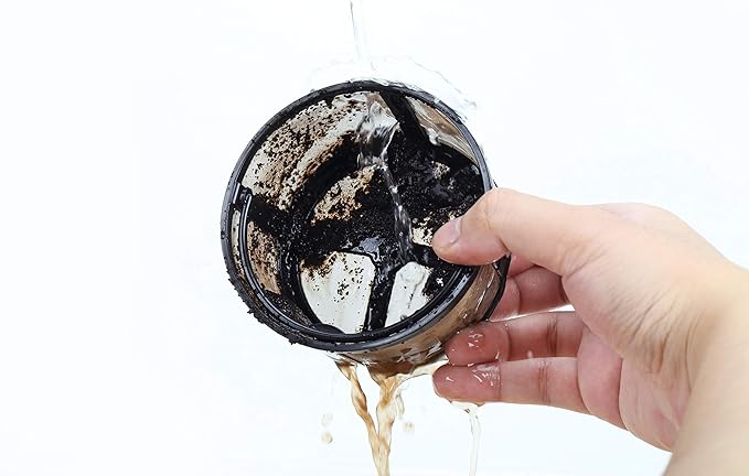 Reusable Keurig K Duo Coffee Filter for K-Duo Hot & Iced(Gen 2), K-Duo Essentials and K-Duo Brewers Machine, Reusable Mesh Ground Coffee Basket by Geesta