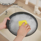 21PCS ceramic cookware set,Nonstick ceramic pan, Removable Handle pots and pans set, Stackable Pan Set, Ceramic Nonstick Pan Pots and Pans Set Non Stick(Black)