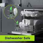 Egg Slicers Avocado 3-in-1 Avocado Slicer Tool - Stainless Steel Peeler, avocados Pit Remover & Fruit Scooper - Safe Ergonomic Avocado Saver with Non-Slip Grip