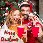 360 Pcs Christmas Candy Wooden Coffee Stirrer Disposable Wooden Cocktail Drink Stirrers Christmas Stir Sticks Beverage Mixer for Coffee Milk Cocktail Tea Hot Drinks Party Supplies(Vivid)