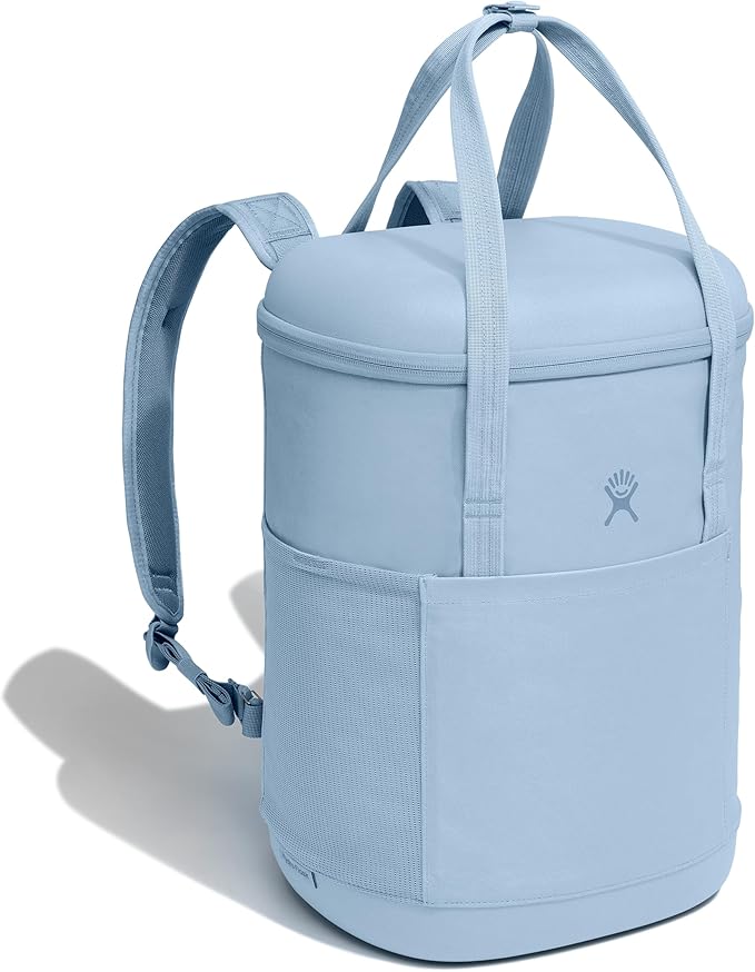 Hydro Flask Cooler Backpack for Beach, Beverages and Travel - Insulated Soft Lunch Bag - 20 L Capacity in Surf Blue