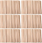 5000 Pcs Wooden Coffee Stirrers 5.5 Inch Disposable Wood Coffee Stir Sticks for Tea Cocktail Drink Stirring