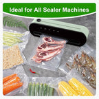 Ultrean 8" x 150' Vacuum Seal Roll Keeper with Cutter, Commercial Grade Vacuum Sealer Bags for Food Saver,BPA Free,Ideal for Storage,Meal Prep and Sous Vide