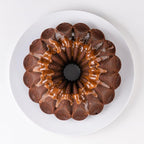 Baker's Secret for Fluted Cake Pan, Fluted Cake Pans, Perfect for Fluted Cakes, Die Cast Aluminum Cake Pans, 2 Layers Non-stick Coating, Cake Pan - Cast Aluminum Collection (Fountain)